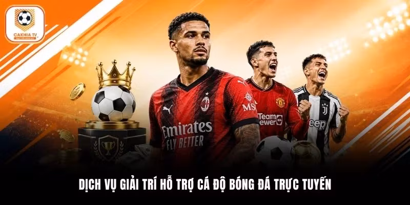 Dịch vụ giải trí hỗ trợ cá độ bóng đá trực tuyến