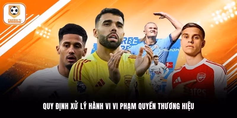Quy định xử lý hành vi vi phạm quyền thương hiệu